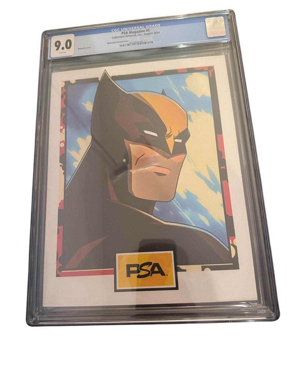 PSA Magazine #5 Collectors Universe August 2024 Wolverine Variant Cover CGC 9.0
